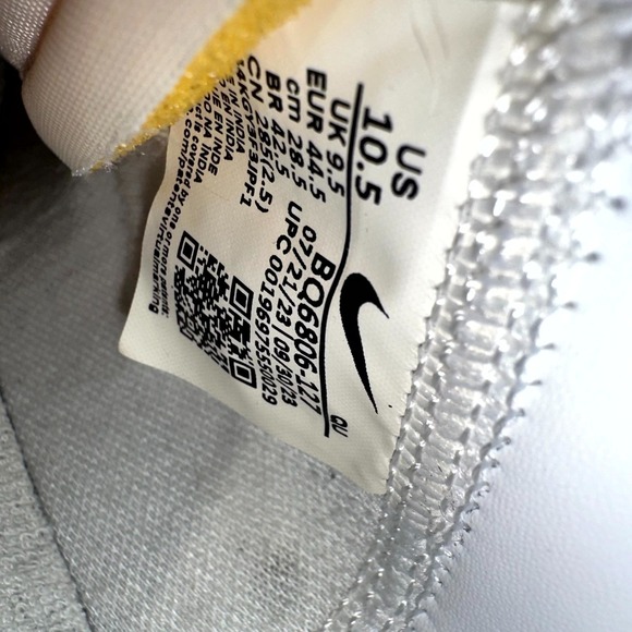 Vintage Nike Blazer Mid 77 Sneaker Mens Size 10.5 White Pine Green Logo Sporty - Picture 12 of 12